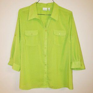 Kim Rogers women's top blouse size XL